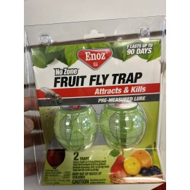 Woodstream Enoz Fruit Fly Traps 2 In Each Pack