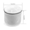 2Pcs Bra Wash Bag Durable Honeycomb Mesh Laundry Bags for