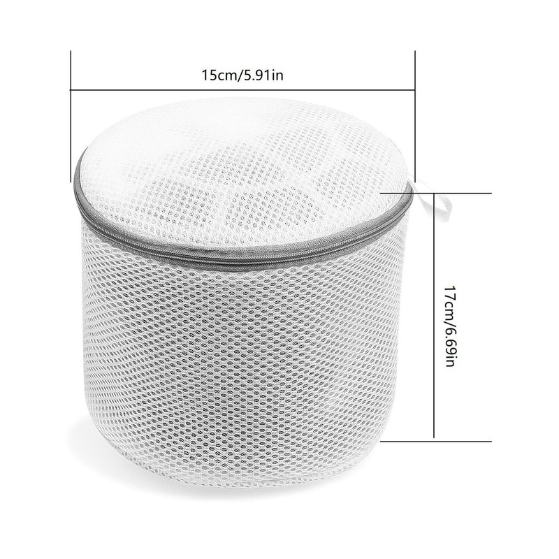 2Pcs Bra Wash Bag Durable Honeycomb Mesh Laundry Bags for