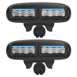 Replacement Blade Heads for Back Hair and Body Shaver, Blade Refill for Metablade Men's Back Shaver, 2 Count