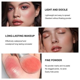 SURORAIN 12 Colors Blush Palette,Highlighter Blush Powder Makeup,Long-Wearing,Smudge Proof,Natural-Looking,Blendable Cruelty-Free Matte Finish,Contour and Highlight Blush Palette Face Cosmetics Makeup