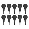 10pcs Archery Arrowheads Nylon Safety Archery Target Tips with Detachable