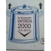 VAP2000 1 Olla Vaporera Tamalera 50 Litros Con Tapa Y