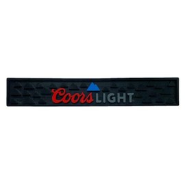 Coors Light Signature Rail Runner Bar Mat - Mountain Pattern
