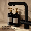 Verute 16oz Glass Soap Dispenser with Stainless Steel Pump, 21