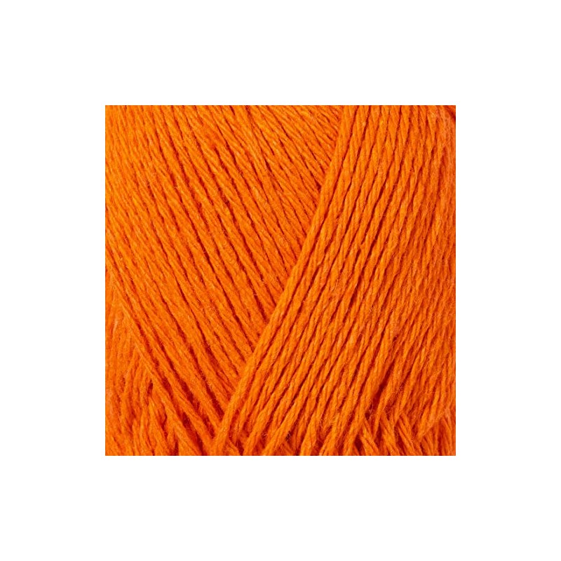 Utopia Crafts Re-Cotton Knitting Yarn, 100g (Pumpkin Orange)