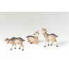 Fontanini by Roman, 3.5" Scale 3 Pc Goat Figure Set,