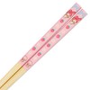 Sanrio 879096 SANRIO Chopsticks & Case Set, Antibacterial, Name Stickers,