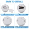 PATIKIL 4 Pcs Fake Security Camera Dummy Dome Camera with