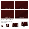 CUCRAF Burgundy Red Blackout Curtains 52X84 Pack Of 2 Thermal