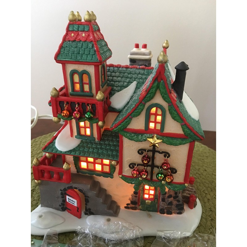 Department 56 Glass Ornament Works North Pole Series 56396