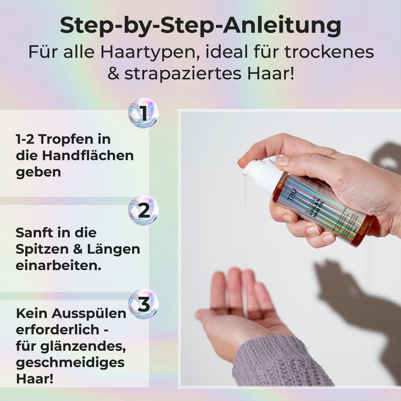 TRU Glow Argan Hair Oil, 75 ml