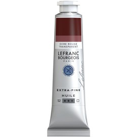 Lefranc Bourgeois, oil-based paint, Transparent Red Ochre, 40ml