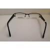 COVERGIRL Womens Covergirl Eyeglasses CG0394-01 Black White Rectangle Half Rim