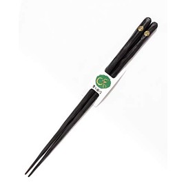 < 若狭 小浜 Officer 左衛門 >▼ kezuri Chopsticks ebony [1 Pairs Unit Price Label] « Repair Product Manufacturer »