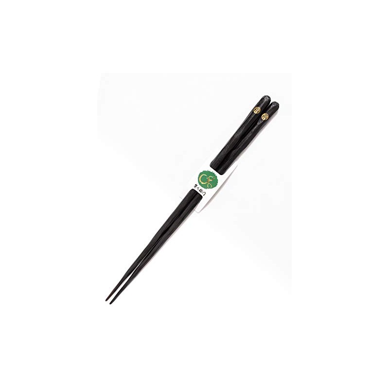 < 若狭 小浜 Officer 左衛門 >▼ kezuri Chopsticks ebony [1