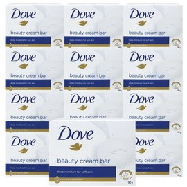Dove White Beauty Cream Bar Soap 90g / 도브 화이트 뷰티 크림 바 비누 90g x 12개~ 세수 목욕 클렌징 데톨 데일리케어 비누 x 12개~초특가 세안 세수 비누 온더바디 아이리스 비누 90g x 12개 세