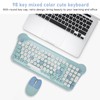 Wireless Keyboard and Mouse 2.4Ghz Connection Cute Keyboard Mouse Set