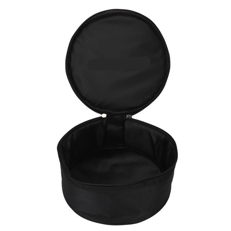 Barrel Makeup Bag Waterproof Abrasion Resistance Polyester Travel Cosmetic Bag