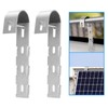 Garosa 2PCS Solar Panel Hooks Stainless Steel Hanger Hooks for