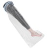Adult Waterproof Leg Cast Cover Wound Fracture Bandage Dressing Protector