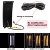 BINQIGOO Full LED Front Fog Light DRL Kit for Toyota