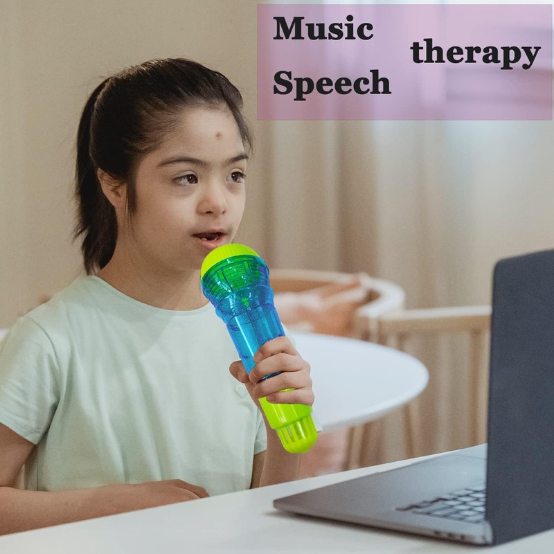 Echo Microphone Children's Toy Microphone with Echo Effect 9.5 x
