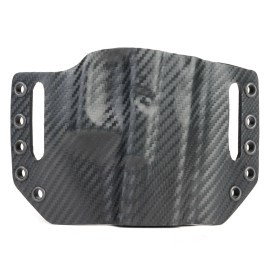 InfusedKydex_USA IWI Masada - OWB Slotted Gun Holster - Optic Ready - Black Carbon Fiber - Right, IWI Masada 9s