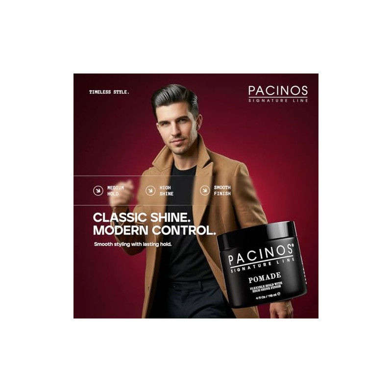Pacinos Pomade, 4 Ounce