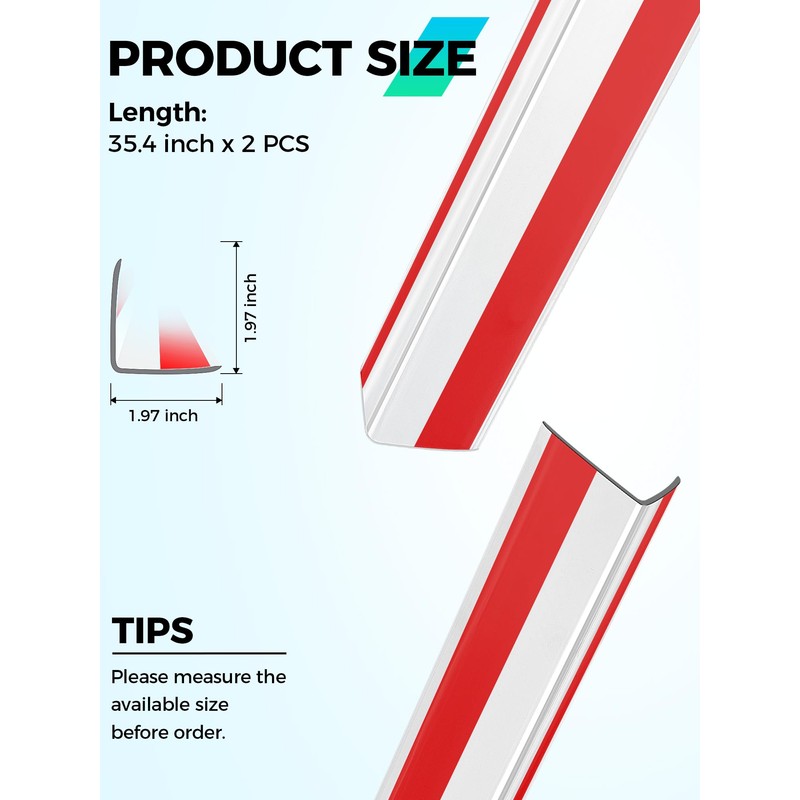 MONOID Wall Corner Protector, 2 PCS Furniture Edge Protection, PC