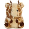 Aurora - Rolly Pet - 5" Giminy Giraffe, White, Tan
