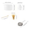5 Pcs Pink Japanese Matcha Set Whisk and Bow Teaspoon