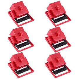 Patioer Circuit Breaker Lockout Device, 6 Pack 480/600 Volt Clamp-on Single & Muti Pole Breaker Lock Out Device, Large