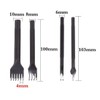 Diamond Lacing Sewing Chisel Set, 4 Pieces 1/2/4/6 Prong DIY