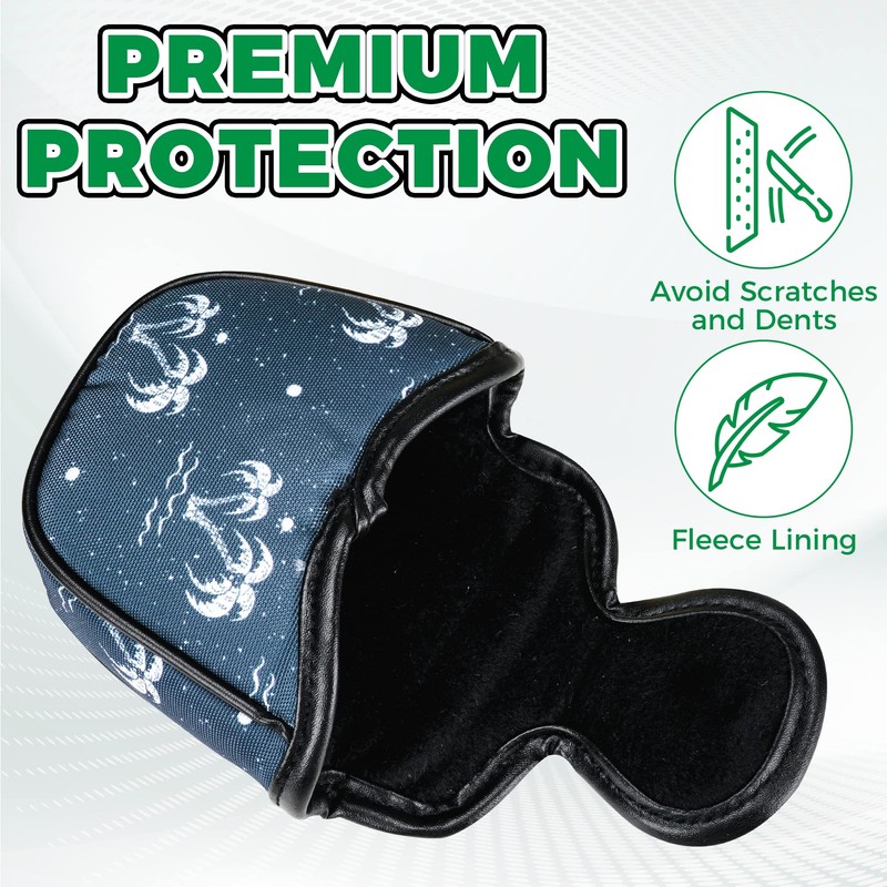 VIXYN Mallet Putter Cover - Cool Putter Cover - Mallet