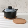 Cork Trivet, 6 Pack Thick Cork Coaster for Hot Dishes