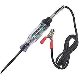Probador digital de circuito LCD de 3 a 24 V, resistente retroiluminado, para coche, camión, prueba automotriz, probador de luz digital con