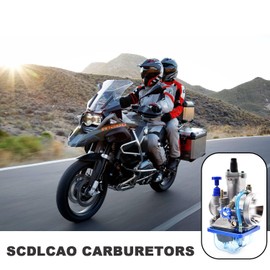 PWK Carburetor 30mm Universal Motorcycle Racing Carburetor for 250cc High Performance Parts 2T 4T Engine Dirt Bike Motocross Motorcycle Scooter ATV Quad 212 Predator Carburetor