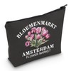 PYOUL Amsterdam Floral Cosmetic Bag Amsterdam Flower Market Makeup Bag