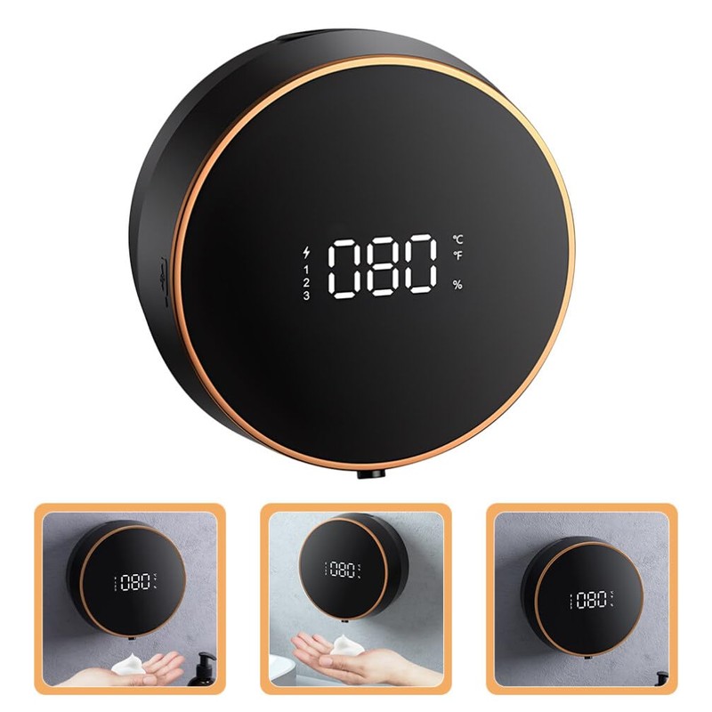 TOVINANNA Touchless Hand Soap Dispenser Wall-Mounted Soap Dispenser Modern Design