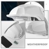 HOMSFOU 2 Pcs Universal Sun Rain Shade Camera Covers Shield