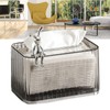 Gsycle Decorative Tissue Box Holder, Clear Tissue Dispenser Box Tissue