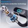 Bluetooth Headset,Bluetooth Single Earpiece with Noise Canceling Mic,Wireless Earbud with