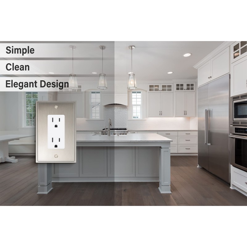 Henne Bery Soft Modern Decorative Wall Plate Switch Plate Outlet