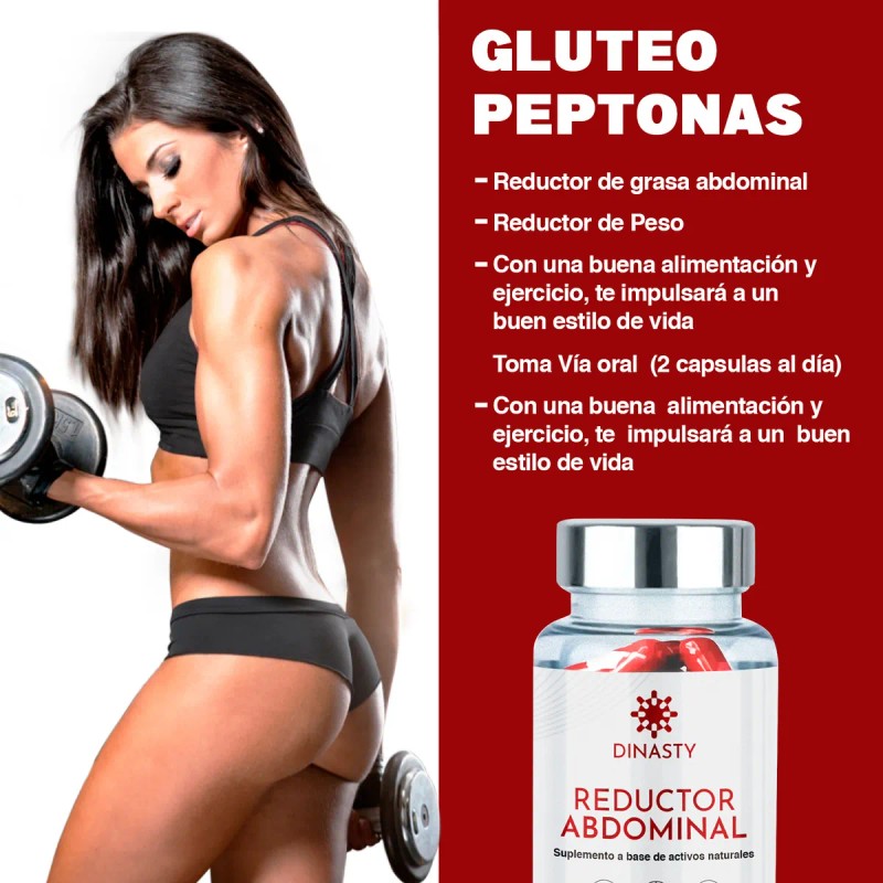 Creatina Blu-e + Glúteo Peptona + Reductor Abdominal Dinasty Natural