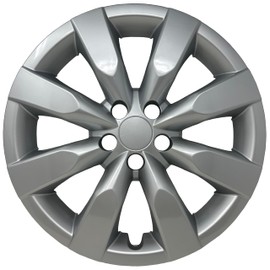 HubStar Replacement for Toyota Corolla 2014, 2015, 2016 Hubcap, Premium Quality Sturdy 16-inch Silver Wheel Cover (1 Piece)