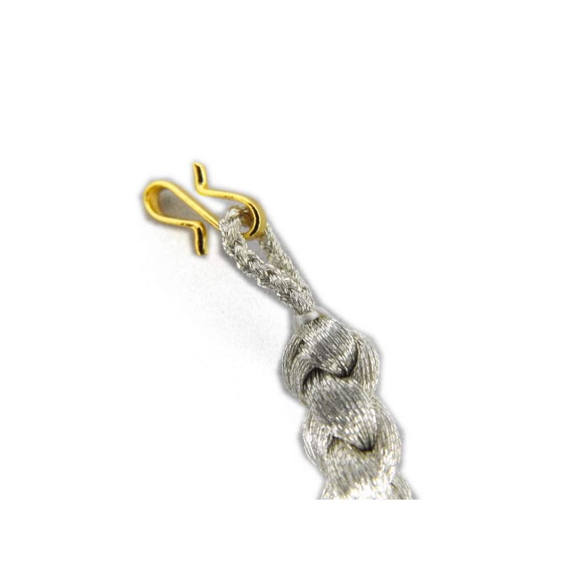 Cool It's Men Round Pair of Man Cloaks String Silver