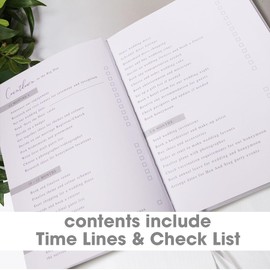 Wedding Planner | over 200 pages | index tabs | Beautiful Emboidered Heart hand finished in UK | Ideal Engagement Gift for the Bride to Be