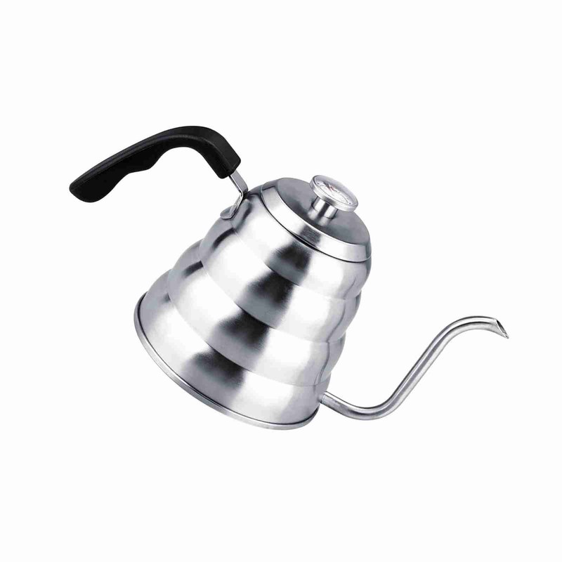 304 Stainless Steel Pour Over Coffee Gooseneck Kettle Teapot with