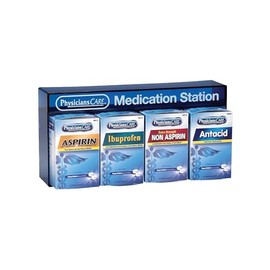 First Aid Only 90794 Medication Station Empty Replacement Panel